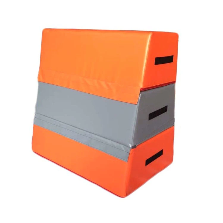 Мека кутија за скокање со квадратни врвови со три делови